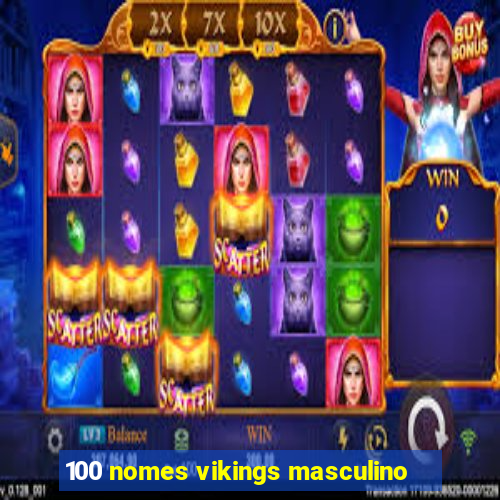 100 nomes vikings masculino